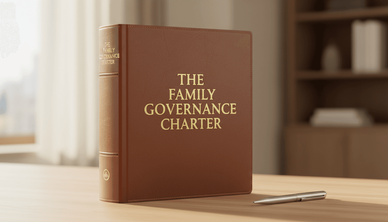 Family office governance documentation and planning materials